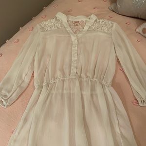 Cream colored blouse